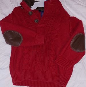 Red 24 mo boys sweater